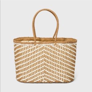 NWT** A New Day Straw Tote Bag